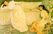 James Abbott McNeil Whistler Symphony in White 3 oil painting artist